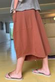 Oscar Pleat Culotte Hazelnut